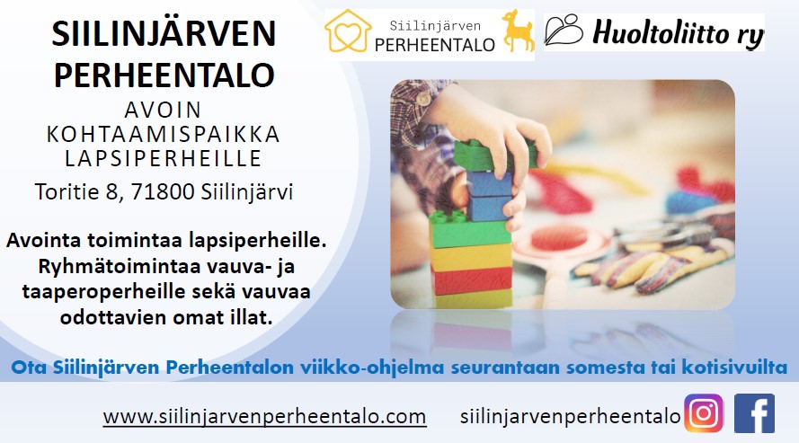 Siilinjärven Perheentalon aukioloajat